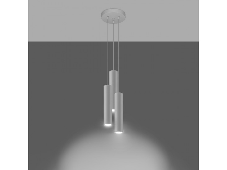 Lagos 3P fehér függőlámpa