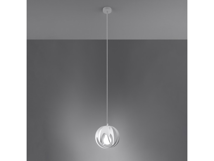 Tulos 1 fehér függőlámpa