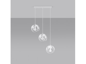 Tulos 3L fehér függőlámpa