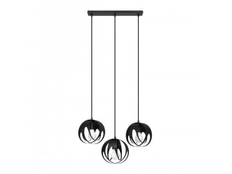 Tulos 3L fekete függőlámpa