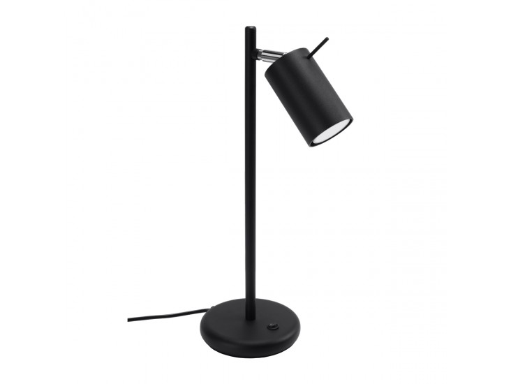 Ring fekete asztali lámpa