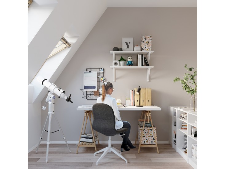 Ring fekete asztali lámpa