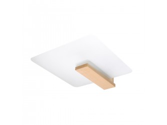 Lappo természetes fa mennyezeti lámpa