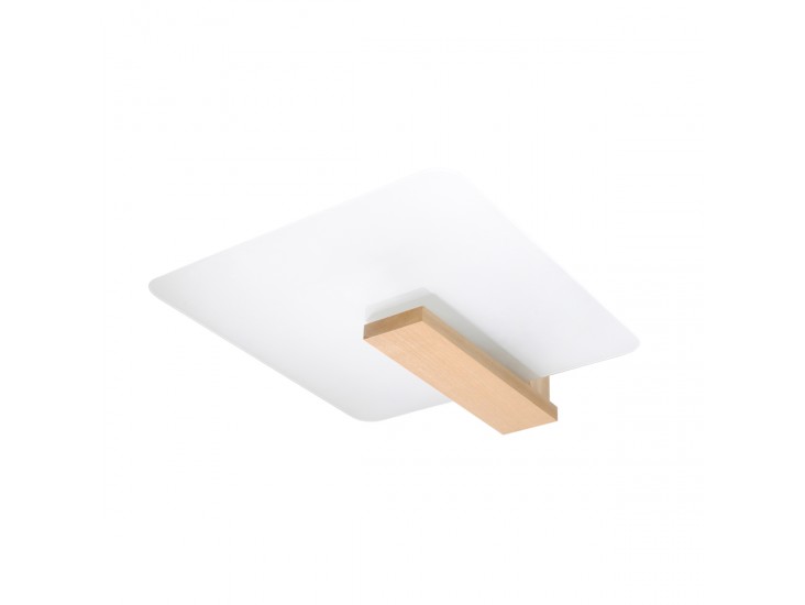 Lappo természetes fa mennyezeti lámpa