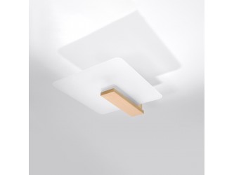 Lappo természetes fa mennyezeti lámpa