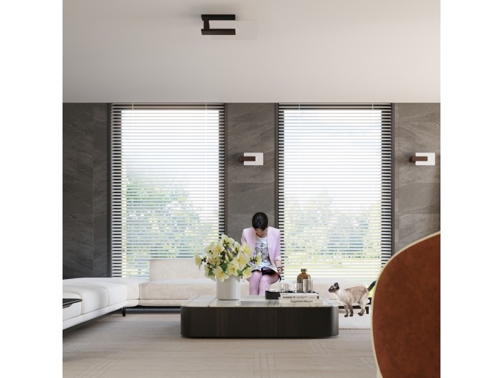 Lappo wenge mennyezeti lámpa