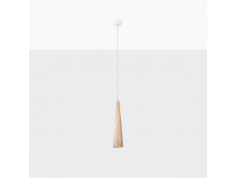 Sula 1 természetes fa függőlámpa