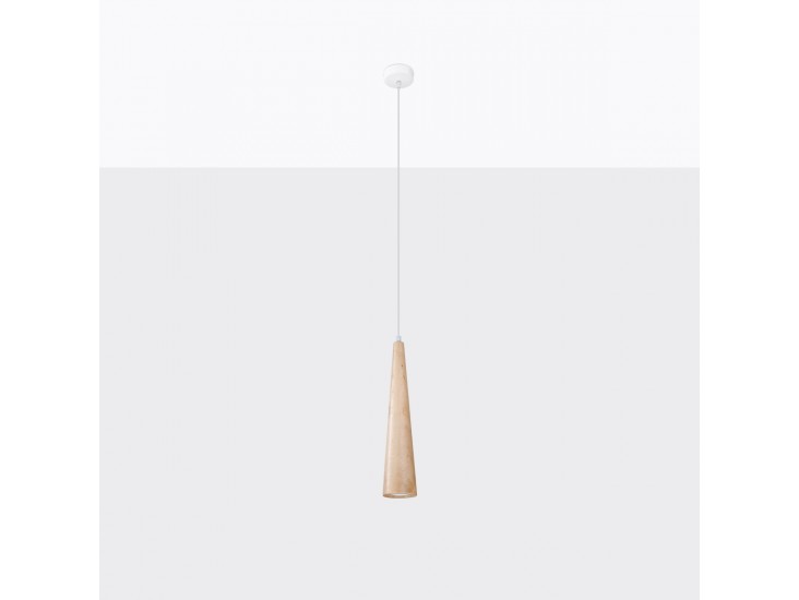 Sula 1 természetes fa függőlámpa