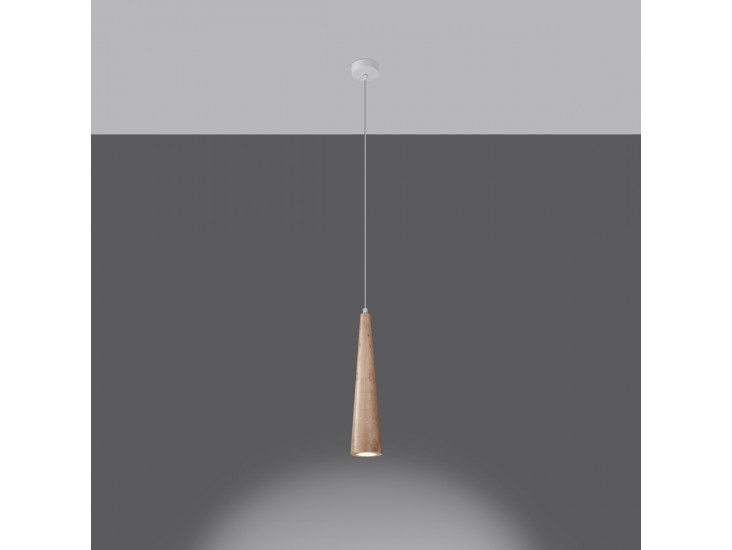 Sula 1 természetes fa függőlámpa