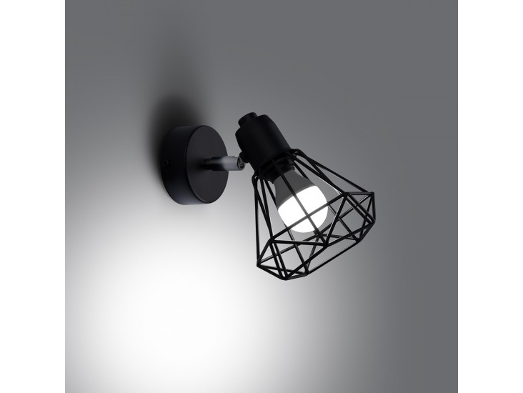 Artemis 1 fekete fali lámpa