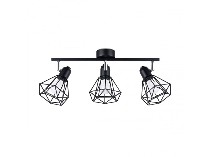 Artemis 3 fekete mennyezeti lámpa