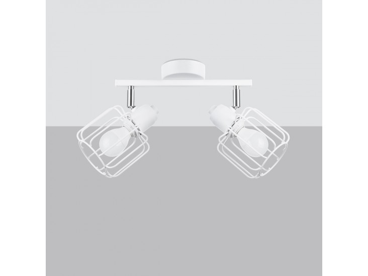 Beluci 2 fehér mennyezeti lámpa