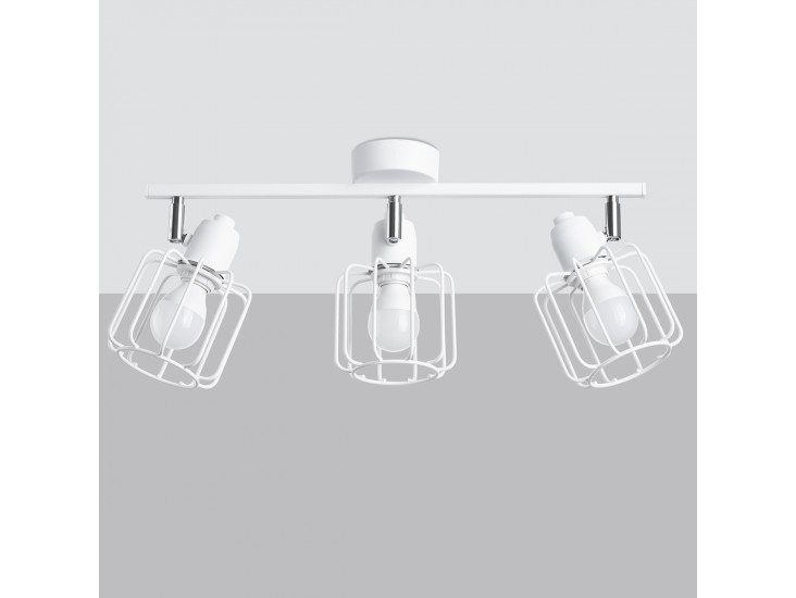 Beluci 3 fehér mennyezeti lámpa