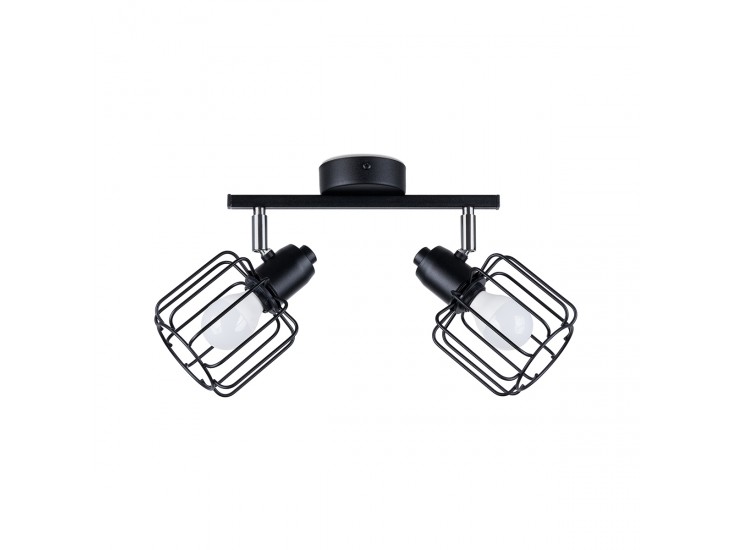 Beluci 2 fekete mennyezeti lámpa