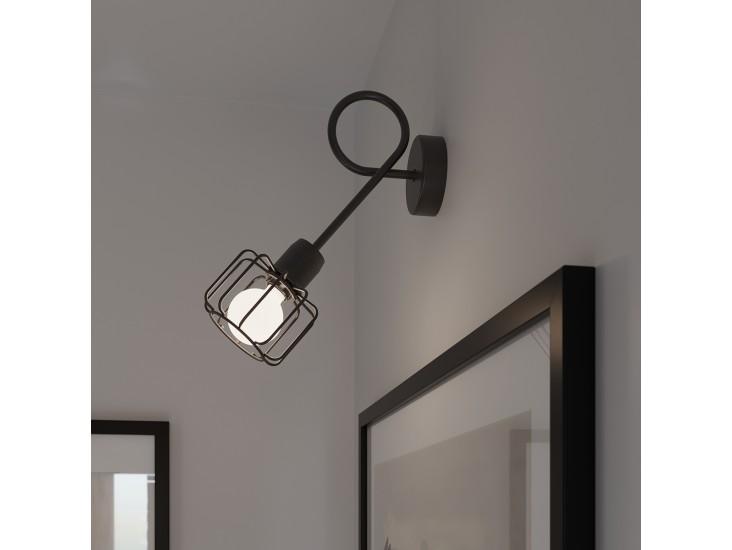 Beluci 2 fekete mennyezeti lámpa