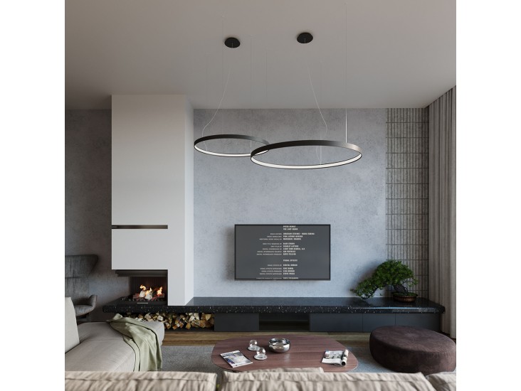 Rio 110 fekete 4000K csillár