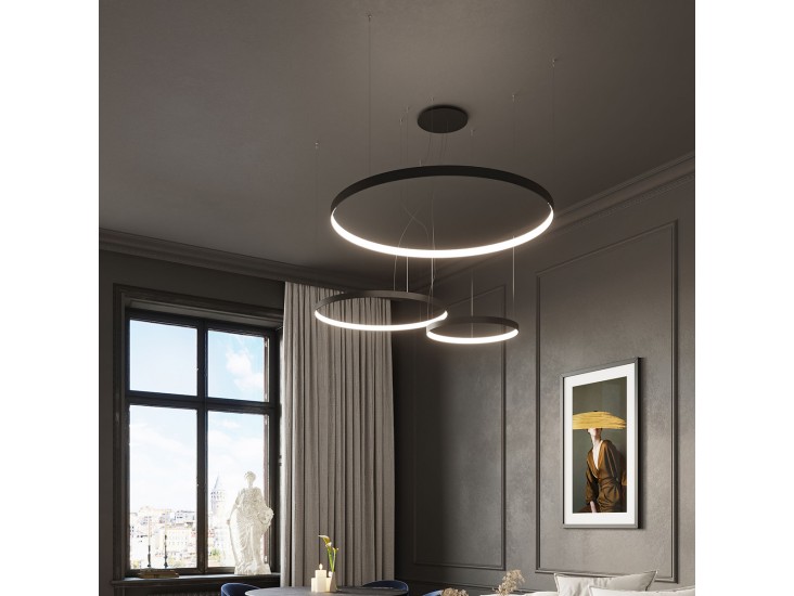 Rio 110 fekete 4000K csillár