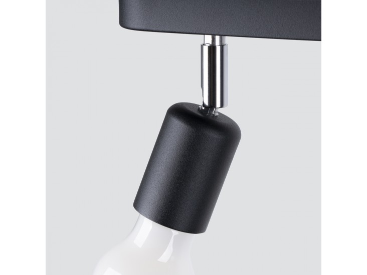 Fornes 3 fekete mennyezeti lámpa