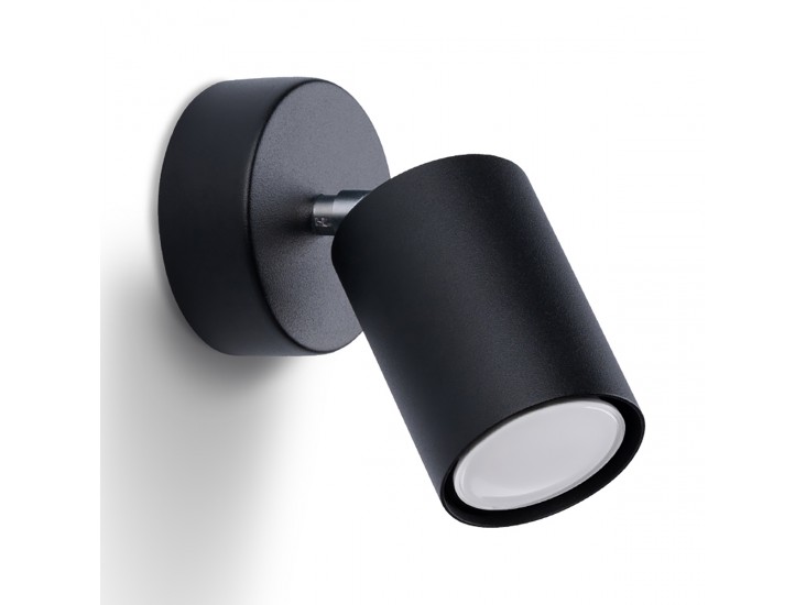 Lemmi 1 fekete fali lámpa