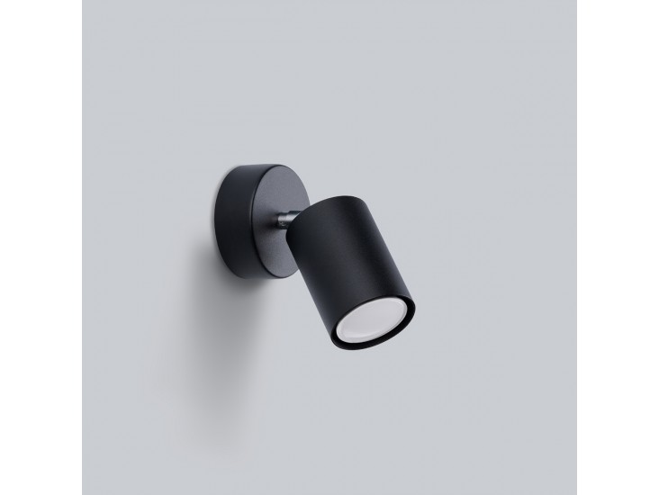 Lemmi 1 fekete fali lámpa