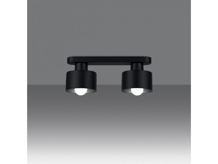 Savar 2 fekete mennyezeti lámpa