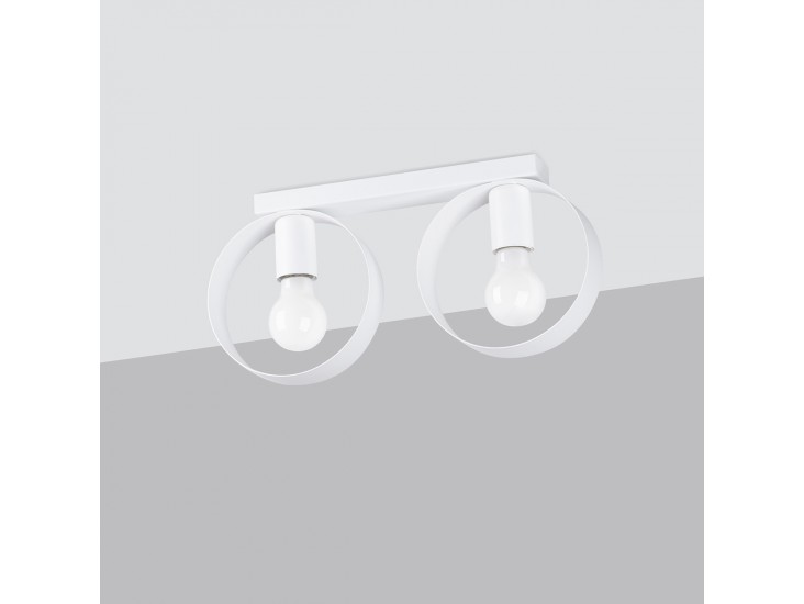 Titran 2 fehér mennyezeti lámpa