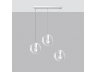 Titran 3 fehér függőlámpa