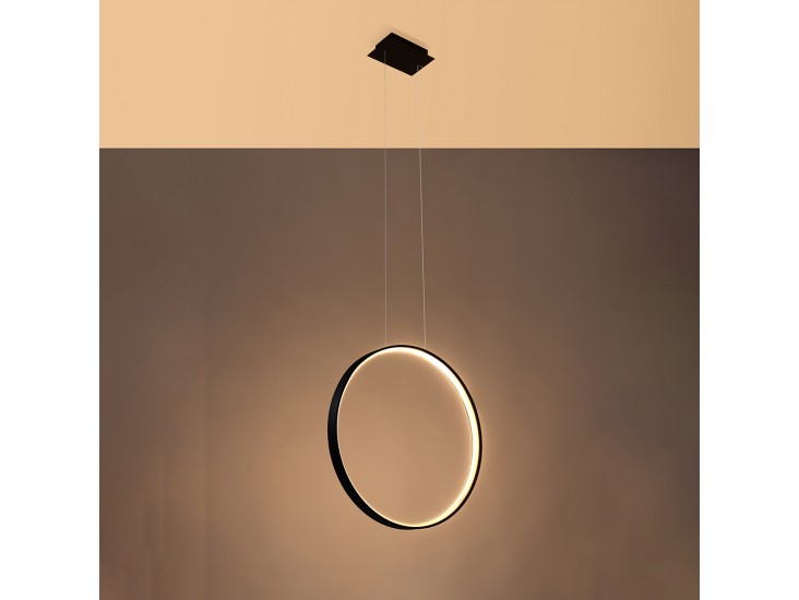 Rio 55 fekete 3000K függőlámpa