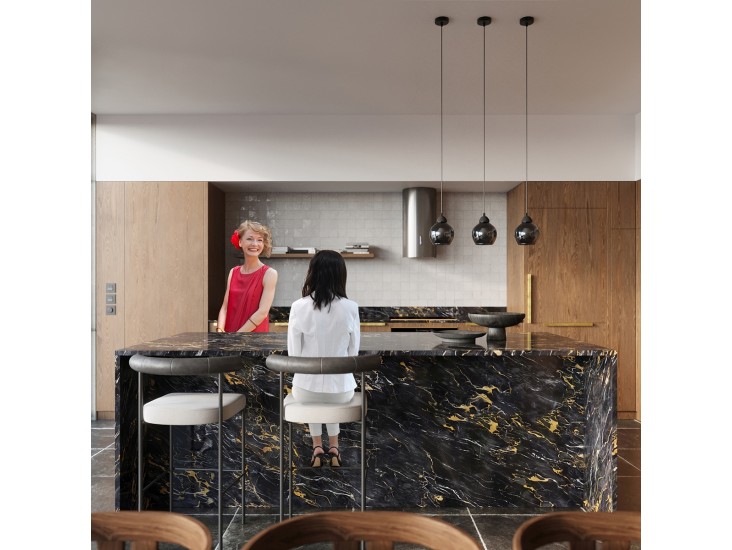 Alino 3 fekete csillár