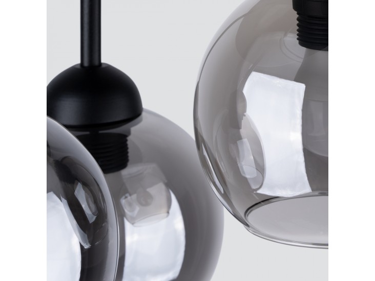 Alino 3 fekete csillár