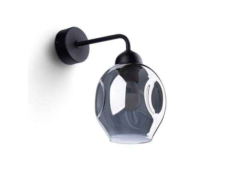 Fillan 1 fekete fali lámpa