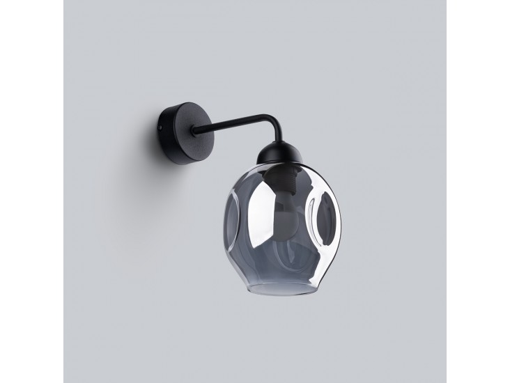 Fillan 1 fekete fali lámpa