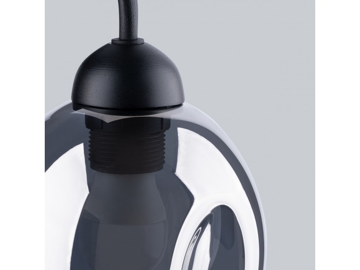 Fillan 1 fekete fali lámpa