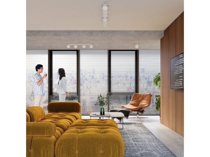 Yoli 1 fehér mennyezeti lámpa