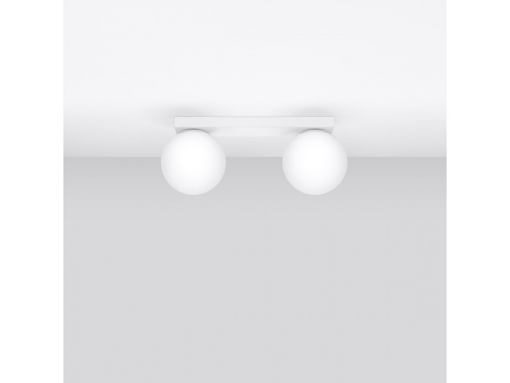 Yoli 2 fehér mennyezeti lámpa