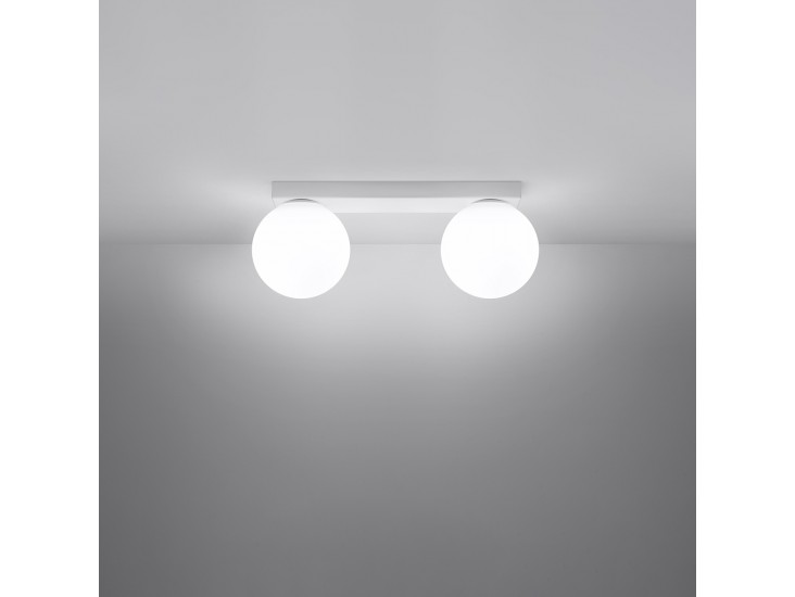 Yoli 2 fehér mennyezeti lámpa