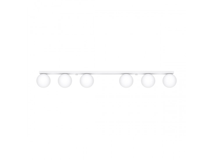 Yoli 6 fehér mennyezeti lámpa