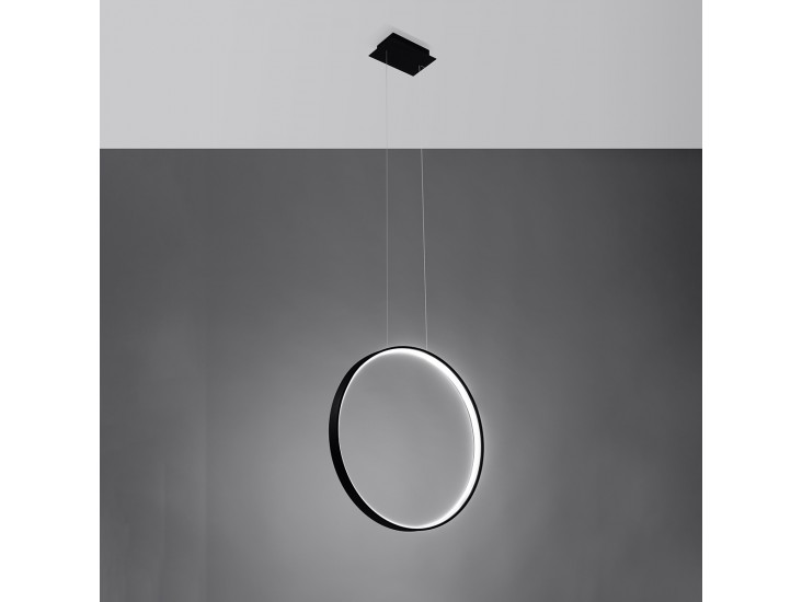 Rio 55 fekete 4000K függőlámpa