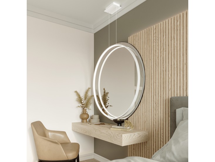 Rio 78 fehér 3000K függőlámpa