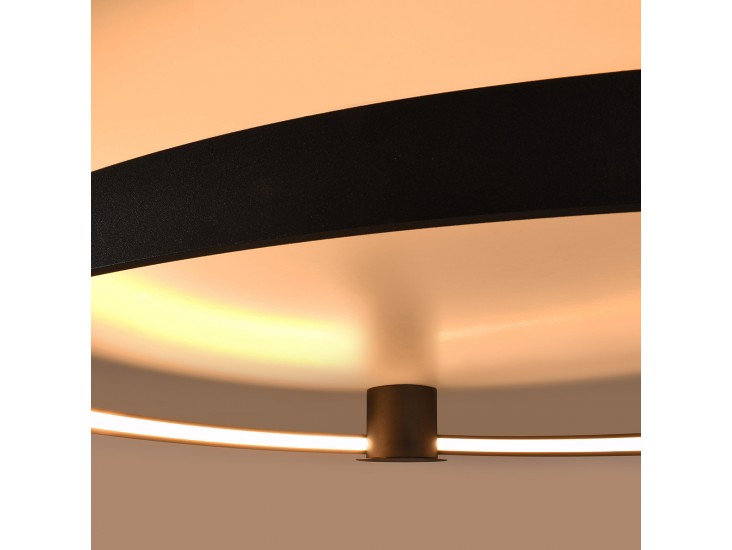 Rio 55 fekete 3000K mennyezeti lámpa