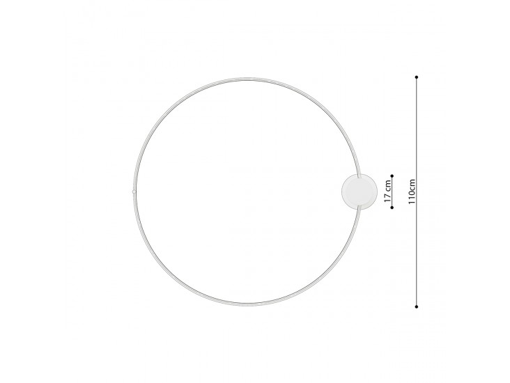 Rio 110 fehér 4000K mennyezeti lámpa