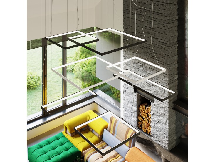 Nelya M fekete 4000K csillár