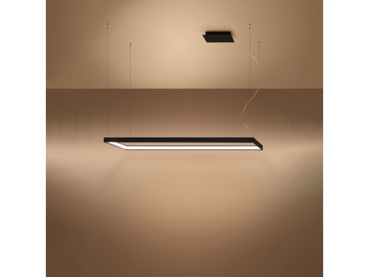 Tuula L fekete 3000K csillár