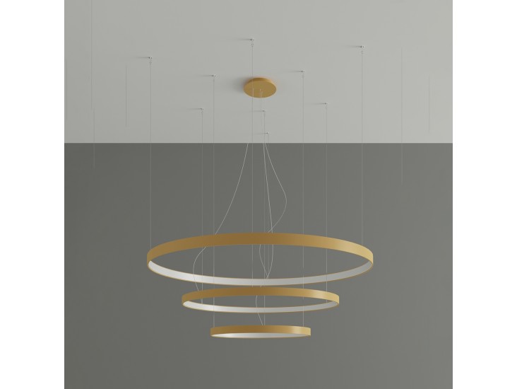 Rio 3 55/78/110 arany LED 3000K csillár