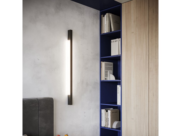 Sappo M fekete 4000K fali lámpa