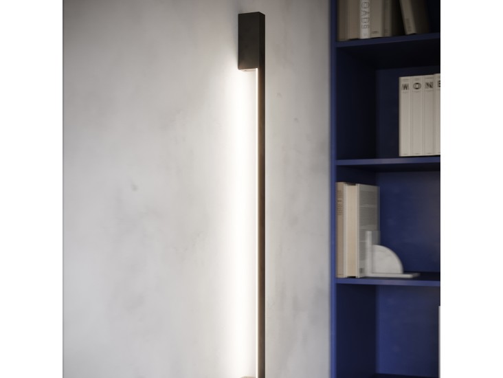 Sappo L fekete 3000K fali lámpa