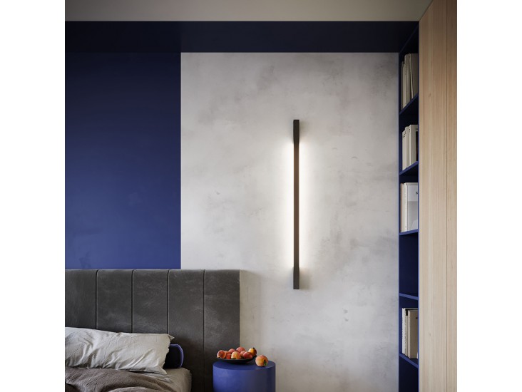 Sappo L fekete 4000K fali lámpa