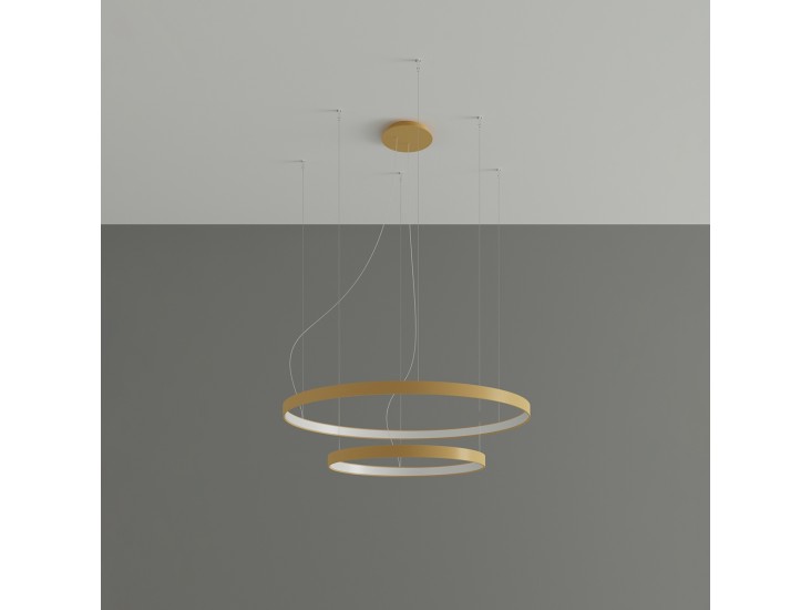 Rio 2 55/78 arany LED 3000K csillár