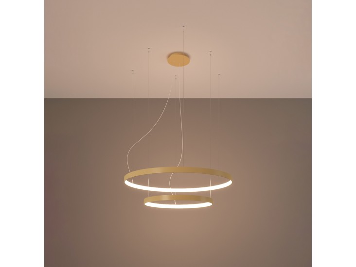 Rio 2 55/78 arany LED 3000K csillár