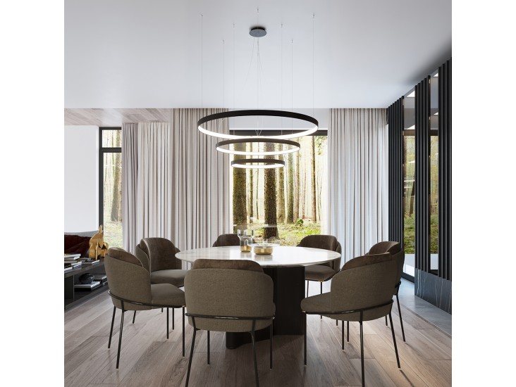 Rio 3 55/78/110 fehér LED 3000K csillár